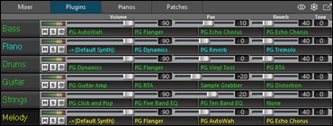 Mixer - Plugins